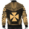 FUNSTUFFPRINT Bomber Jacket Wallis And Futuna Polynesian Chief – Gold Version 3D Bomber Jacket