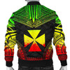 FUNSTUFFPRINT Bomber Jacket Wallis And Futuna Polynesian Chief – Reggae Version 3D Bomber Jacket