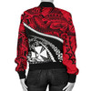 FUNSTUFFPRINT Bomber Jacket Wallis and Futuna Tapa Polynesian Shark Tattoo 3D Bomber Jacket