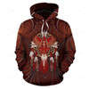FUNSTUFFPRINT DREAMCATCHER EAGLE NATIVE All  3D Hoodie and Zip Hoodie