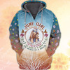 FUNSTUFFPRINT June Girl  3D Hoodie and Zip Hoodie