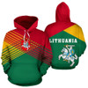 FUNSTUFFPRINT   Lithuania Flag 3D Hoodie and Zip Hoodie