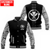 FUNSTUFFPRINT Customize Amazing Polynesian Hawaii 3D Baseball Jacket S3VJ-10026