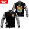 FUNSTUFFPRINT Customize Amazing Polynesian Tonga 3D Baseball Jacket S3VJ-10029