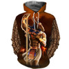 FUNSTUFFPRINT  Egyptian God Set  3D Hoodie and Zip Hoodie