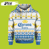 FUNSTUFFPRINT  Corona Extra Beer Bottles Ugly Christmas 3D Beer Hoodies 3D Hoodie and Zip Hoodie