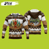 FUNSTUFFPRINT I Hate People Bear Beer Brown  3D Hoodie and Zip Hoodie