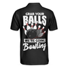 Bowling Men Polo Shirt - Black Bowling Men Polo Shirt, Grab Your Balls We're Going Bowling Shirt For Men - Perfect Gift For Friend, Family, Bowling Lovers