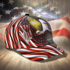FUNSTUFFPRINT Personalized Usa Flag Cap Hat - 3D Full Printed Independence'S Day Baseball Cap Hat - Eagle Us Cap Hat