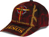 FUNSTUFFPRINT Fully Vaccinated By The Blood Of Jesus Cross Nails Baseball Cap - Christian Hats for Men and Women