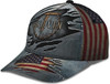 FUNSTUFFPRINT Forgiven Nail Cross With American Flag All Over Print Baseball Cap - Christian Hats For Men Women