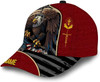 FUNSTUFFPRINT One Nation Under God Eagle Custom Name Classic Hat All Over Print - Christian Hats for Men and Women