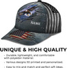 FUNSTUFFPRINT Patriotic Bald Eagle With Us Flag Custom Name All Over Print Baseball Cap - Christian Hats For Men Women