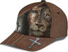 FUNSTUFFPRINT Lion Crucifixion Of Jesus Classic Hat All Over Print - Christian Hats for Men and Women