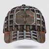FUNSTUFFPRINT Jesus Cross Baseball Cap - Christian Hats for Men and Women