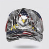 FUNSTUFFPRINT Eagle God Bless America Baseball Cap - Christian Hats for Men and Women