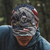 FUNSTUFFPRINT Eagle God Bless America Baseball Cap - Christian Hats for Men and Women