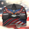 FUNSTUFFPRINT Eagle Custom Name Baseball Cap - Christian Hats for Men and Women