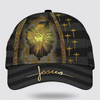 FUNSTUFFPRINT Crucifixion Of Jesus Baseball Cap - Christian Hats for Men and Women