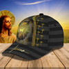 FUNSTUFFPRINT Crucifixion Of Jesus Baseball Cap - Christian Hats for Men and Women