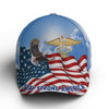 FUNSTUFFPRINT Stay Strong America Eagle And Nurse Sign Baseball Cap