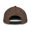 FUNSTUFFPRINT Skull Faith Over Fear Classic Cap - 3D Full Print Skull Cap Hat Leather Pattern