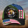 FUNSTUFFPRINT Personalized Premium Eagle Usa Baseball Cap One Nation Under God 3D Printed Classic Hat Multicolor