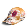 FUNSTUFFPRINT One Nation Under God Baseball Cap For Jesus Lovers Drawing Vector Style Yellow