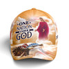 FUNSTUFFPRINT One Nation Under God Baseball Cap For Jesus Lovers Drawing Vector Style Yellow
