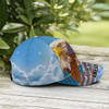 FUNSTUFFPRINT God Bless America Bald Eagle Baseball Cap