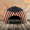 FUNSTUFFPRINT Custom With Name Texas Baseball Cap Hat - American Support Texas 3D Cap Hat - Eagle Texas Cap Hat-SBC-10184