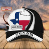 FUNSTUFFPRINT Custom 3D All Over Print Texas Roots Cap Hat - Eagle Texas Classic Cap - Baseball Texas Caps-SBC-10193