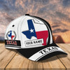 FUNSTUFFPRINT Custom 3D All Over Print Texas Roots Cap Hat - Eagle Texas Classic Cap - Baseball Texas Caps-SBC-10193