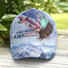 FUNSTUFFPRINT Baseball Cap For Eagle And US Flag Lovers