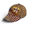 FUNSTUFFPRINT American Eagle Flag One Nation Under God Cross Sign Baseball Cap