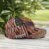 FUNSTUFFPRINT American Eagle Flag One Nation Under God Cross Sign Baseball Cap