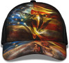 FUNSTUFFPRINT Patriotic We The People Bald Eagle Custom Name All Over Print Baseball Cap - Christian Hats For Men Women