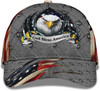FUNSTUFFPRINT Patriotic Bald Eagle God Bless America All Over Print Baseball Cap - Christian Hats For Men Women
