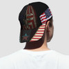 FUNSTUFFPRINT One Nation Under God Usa Flag Angel Wings Christian Cross All Over Print Baseball Cap - Christian Hats For Men Women