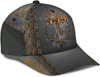 FUNSTUFFPRINT Man Of God Cross All Over Print Baseball Cap - Christian Hats For Men Women