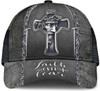 FUNSTUFFPRINT Jesus Cross Faith Over Fear All Over Print Baseball Cap - Christian Hats For Men Women
