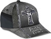 FUNSTUFFPRINT Jesus Cross Faith Over Fear All Over Print Baseball Cap - Christian Hats For Men Women