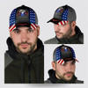 FUNSTUFFPRINT God Bless America Bald Eagle All Over Print Baseball Cap - Christian Hats For Men Women