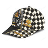 FUNSTUFFPRINT Personalized Name Chess Classic Cap for Men, Chess cap hat, Gift for Chess player