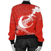 FUNSTUFFPRINT Chile Christmas Coat Of Arms Women Bomber Jacket X Style 3D Bomber Jacket