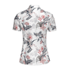 Colorful Floral Pattern Women Polo Shirt - Best Gift For Golf Lovers, Golf Tournament, Golf Coach, Golf Club