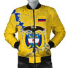 FUNSTUFFPRINT Colombia Christmas Coat Of Arms Men Bomber Jacket X Style 3D Bomber Jacket