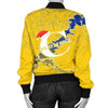 FUNSTUFFPRINT Colombia Christmas Coat Of Arms Women Bomber Jacket X Style 3D Bomber Jacket