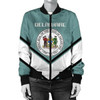 FUNSTUFFPRINT Cyprus Coat Of Arms Women Bomber Jacket Lucian Style 3D Bomber Jacket