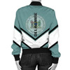 FUNSTUFFPRINT Cyprus Coat Of Arms Women Bomber Jacket Lucian Style 3D Bomber Jacket